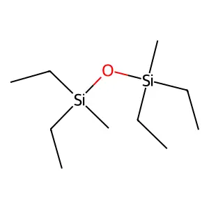1,1,3,3-tetraethyl-1,3-dimethyldisiloxane structure