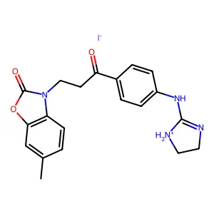 Compound C20H21IN4O3 structure