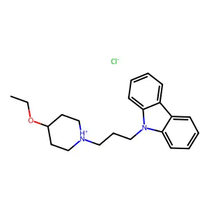 Compound C22H29ClN2O structure