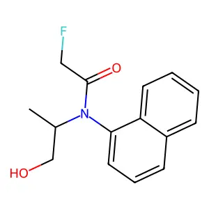 Compound C15H16FNO2 structure