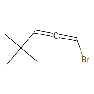 1,2-Pentadiene, 1-bromo-4,4-dimethyl- structure
