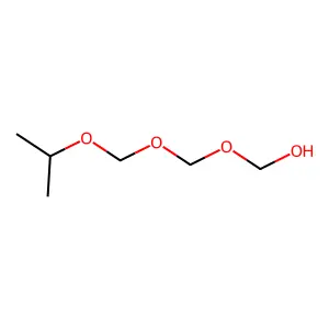 ((Isopropoxymethoxy)methoxy)methanol structure