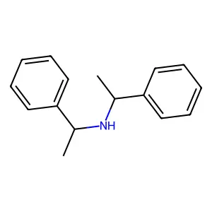1-phenyl-N-(1-phenylethyl)ethanamine structure