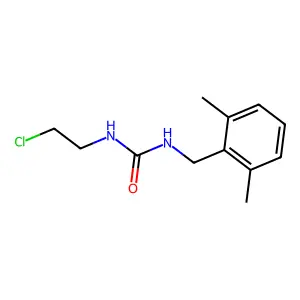 1-(2-Chloroethyl)-3-(2,6-dimethylbenzyl)urea structure