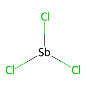 ANTIMONY TRICHLORIDE structure