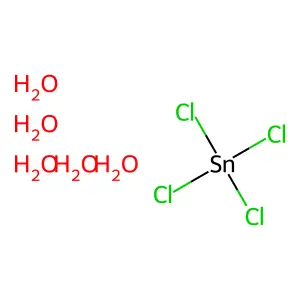 Tin(IV) chloride pentahydrate structure