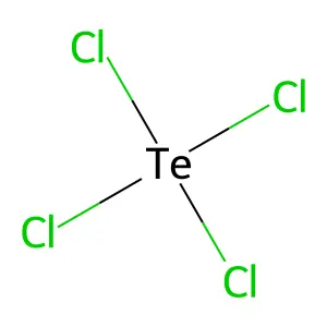 Tellurium tetrachloride structure