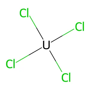 Uranium chloride (UCl4) structure