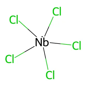 Niobium(V) chloride structure