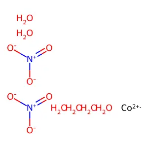 Cobaltous nitrate hexahydrate structure