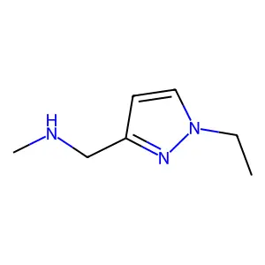 1-(1-ethylpyrazol-3-yl)-N-methylmethanamine structure