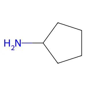 Cyclopentylamine structure