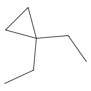 1,1-Diethylcyclopropane structure
