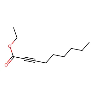 Ethyl non-2-ynoate structure