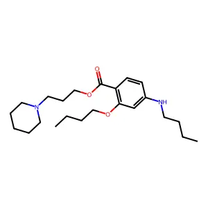 Compound C23H38N2O3 structure