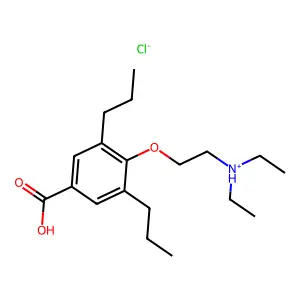 Compound C19H32ClNO3 structure