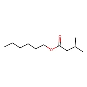 Hexyl isovalerate structure