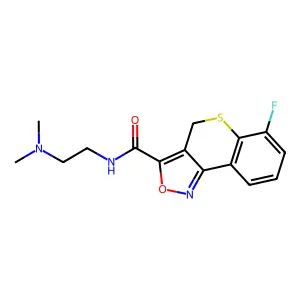 Compound C15H16FN3O2S structure