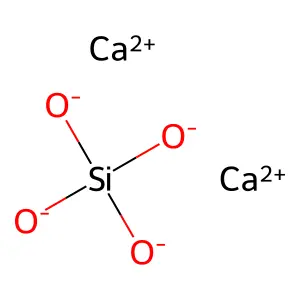Dicalcium silicate structure