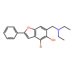 Compound C19H20BrNO2 structure