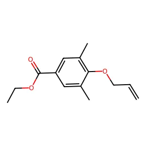 ethyl 3,5-dimethyl-4-prop-2-enoxybenzoate structure