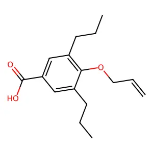 Compound C16H22O3 structure