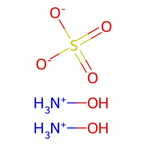 Hydroxylammonium sulfate structure