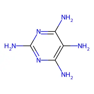 Compound C4H8N6 structure