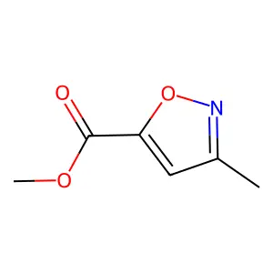 Methyl 3-methylisoxazole-5-carboxylate structure