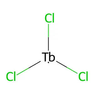 TERBIUM CHLORIDE structure