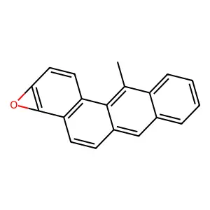 BENZ(a)OXIRENO(c)ANTHRACENE, 11-METHYL- structure