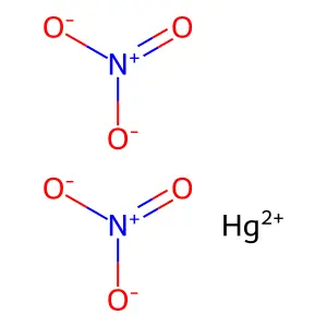 MERCURIC NITRATE structure