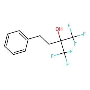 Compound C11H10F6O structure