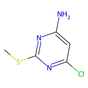 4-Pyrimidinamine, 6-chloro-2-(methylthio)- structure