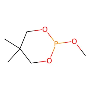 1,3,2-Dioxaphosphorinane, 2-methoxy-5,5-dimethyl- structure