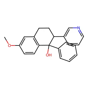 Compound C22H21NO2 structure