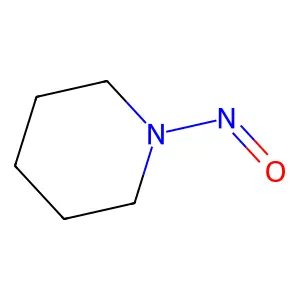 N-NITROSOPIPERIDINE structure