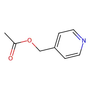 pyridin-4-ylmethyl acetate structure