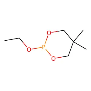 1,3,2-Dioxaphosphorinane, 2-ethoxy-5,5-dimethyl- structure
