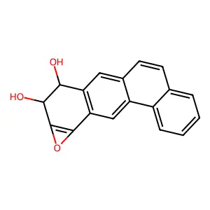 Compound C18H12O3 structure