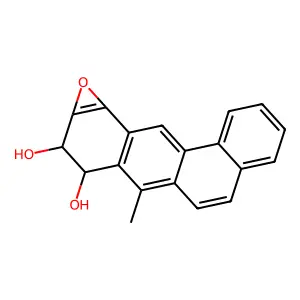 10-methyl-5-oxapentacyclo[9.8.0.03,9.04,6.014,19]nonadeca-1,3(9),4(6),10,12,14,16,18-octaene-7,8-diol structure