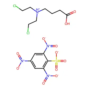 Compound C14H18Cl2N4O11S structure