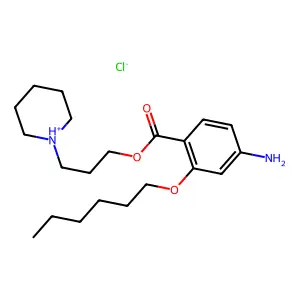 Compound C21H35ClN2O3 structure