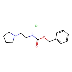 Benzyl N-(2-pyrrolidinylethyl)carbamate hydrochloride structure