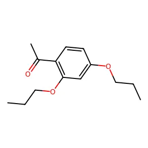 1-(2,4-dipropoxyphenyl)ethanone structure