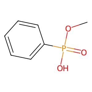 Methyl phenylphosphonate structure