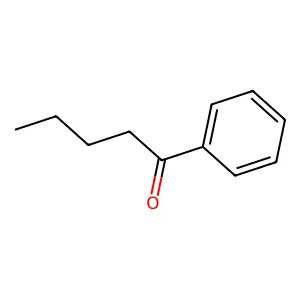 Valerophenone structure