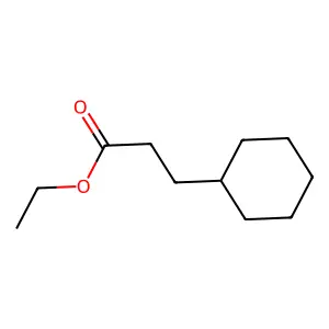 Ethyl 3-cyclohexylpropanoate structure