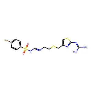 Ebrotidine structure