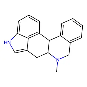 Indolophenanthridine structure